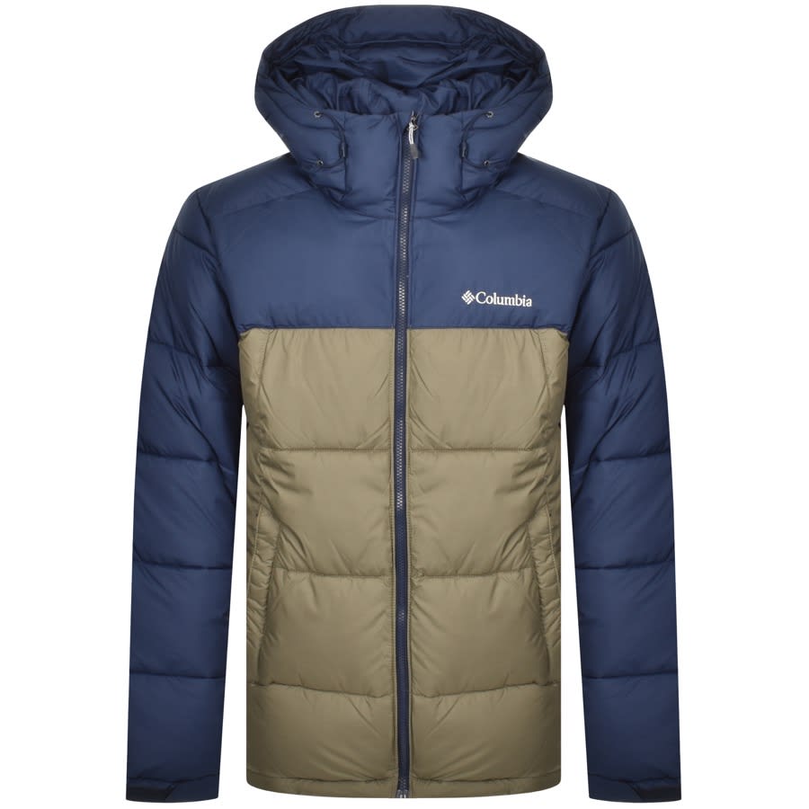 Alternative Image for ProductColumbia Pike Lake Hooded Logo Jacket Green1